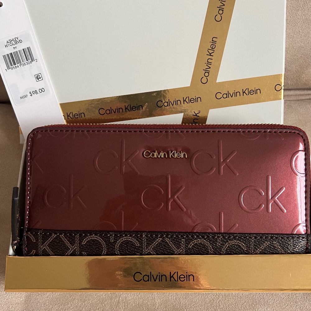 Calvin Klein Ashley Pearlized Wallet